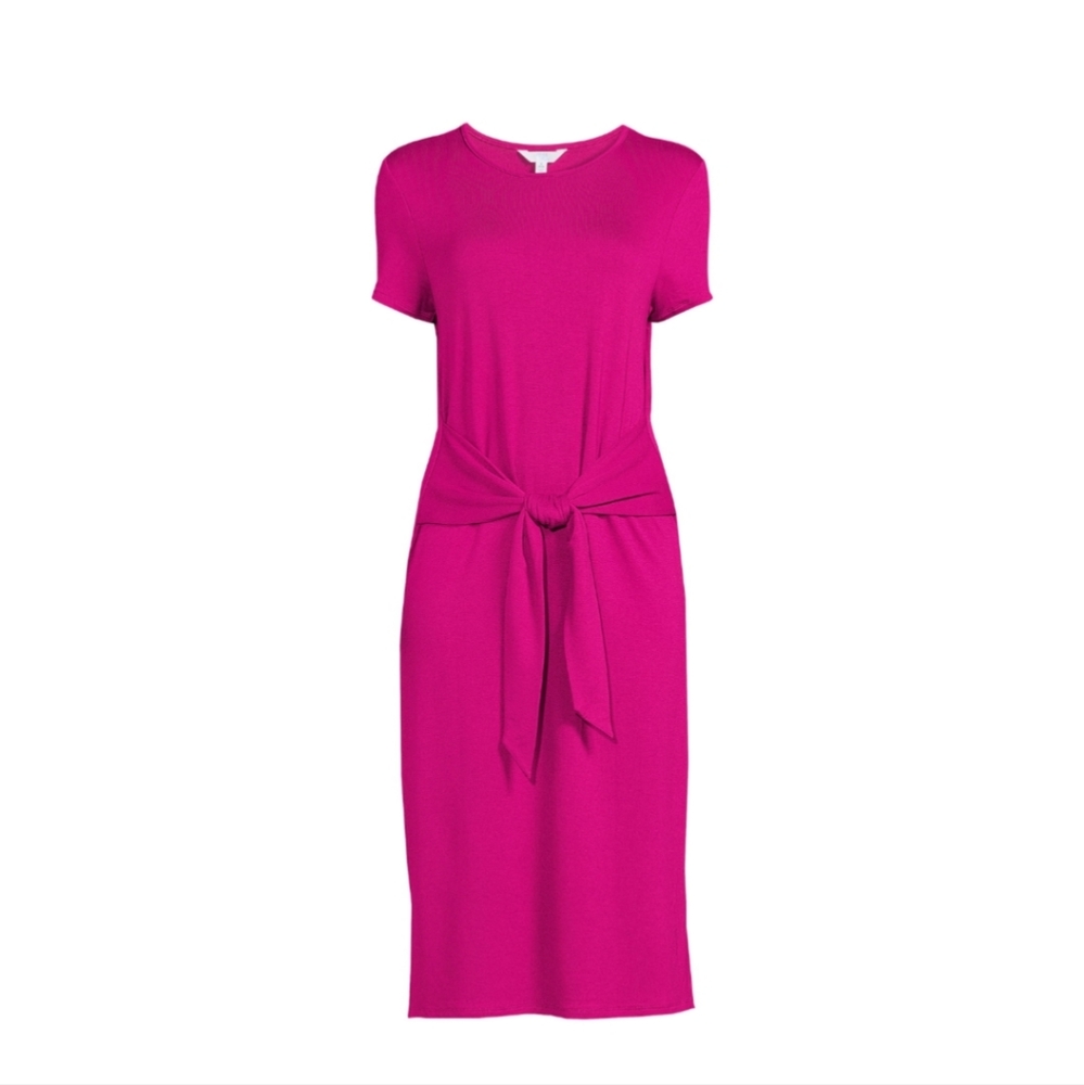 Time and Tru waist tie dress